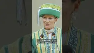 #QOTW: On 18 March 2023, Princess Zahra Aga Khan spoke at the ​⁠@AKUGlobal convocation ceremony.