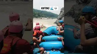 Dangerous River Rafting In Rishikesh 🌊🔥💀 #riverrafting #rishikesh #dangerous #adventure 💪💪🌊🌊🌊🌊🌊💦💦💦💀