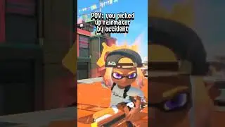 I need to get splatted asap 🐙 #splatoon #splatoon3 #rainmaker