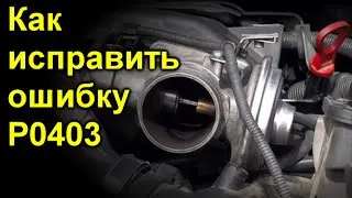 Как исправить ошибку P0403