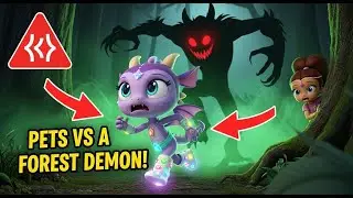 RAINBOW VALLEY |Pet Sock Race Turns into Forest Nightmare! Shimmer and Shine's Hidden Gem Hunt Gone