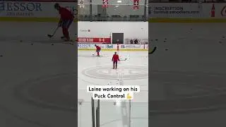 Laine working on his Puck Control💪