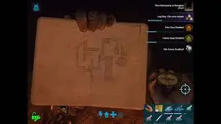 Speed running the Second Dungeon! ARK Mobile (Location of TEK item)
