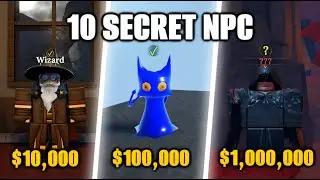 (NEW!) Every Secret NPC that gives you Money in The Forge Roblox