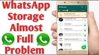 Whatsapp Storage Almost Full Problem
