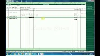 Creating Price List as on 31 01 in Tally ERP 9