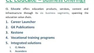 CL Educate Business