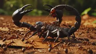 Amazon Jungle Overrun &mdash; Army Ants Leave No Escape