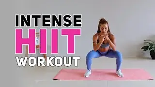 Intense HIIT Workout l Calorie Killer at Home l No Equipment