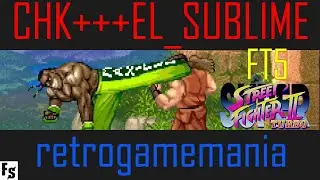 Super Street Fighter 2 Turbo - CHK+++EL_SUBLIME [Dee Jay] vs retrogamemania [Ryu] (Fightcade FT5)