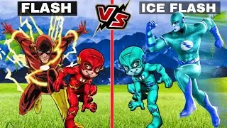ICE FLASH Family vs FLASH Family in GTA 5