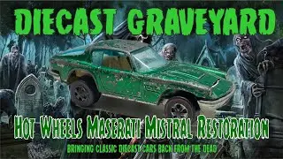Hot Wheels Maserati Mistral Restoration