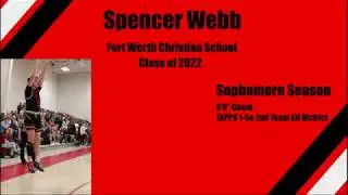 Spencer Webb Sophomore Season Highlights