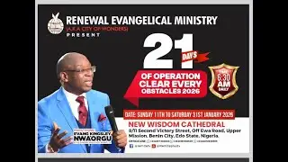 21 DAYS FASTING  ||DAY 18 || WITH EVANG: KINGSLEY NWAORGU || 28|1|2025