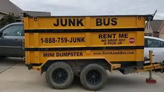 Don't Rent A Roll Off Dumpster -  Do this instead . -  Rent A Junk Bus