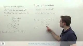 [R&eacute;visionsBac.com] - Ensembles compl&eacute;mentaires