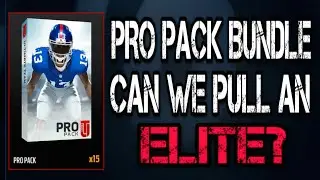 PRO PACK BUNDLE OPENING! CAN WE PULL AN ELITE? | Madden 16 Ultimate Team Pack Opening | MUT 16