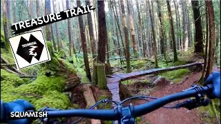 TREASURE TRAIL | Double black trail | Squamish - Alice Lake
