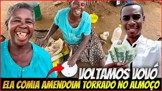 CHEGAMOS na HORA CERTA! Levamos ALIMENTO para VOVÓ LÚCIA em MOÇAMBIQUE