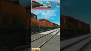 TRAIN PASSING LEVEL CROSSING NEAR CENTRAL STATION | TRAIN AND RAILYARD SIMULATOR | MOST REALISTIC