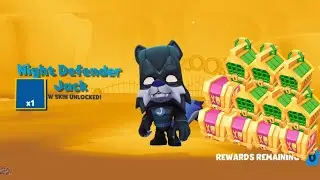 Zooba Emerald Crate 99 New Skin Jack Night Defender Unlock