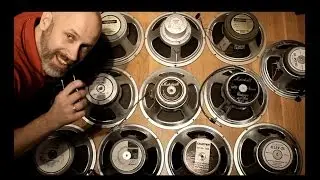 13 Celestion Guitar Speakers Comparison - Shoot Out