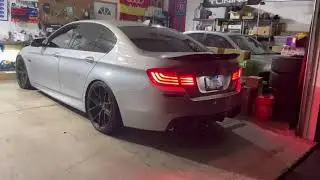 F10 535i gets full exhaust!