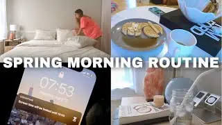 8AM SPRING MORNING ROUTINE 2021 (Realistic & Relaxing) | Hannah Grace