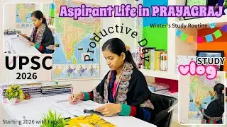 UPSC 2026 Preparation ✅ Daily Routine 📖 Zero Distraction 🌷STUDY VLOG 🔥#vlog #motivation 