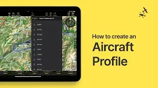 How to set up an Aircraft Profile using our new database!