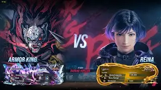 TEKKEN8 S2 - SCRUB KING (KING) VS K e n (REINA) Japan Server