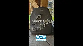 Ballistic Plate NIJ IV & Vest NIJ III Stopping AK47 7.62x39 Rounds (DAG Industry Body Armor Test)