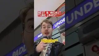 На каких линиях метро самые худшие станции? (И лучшие) #london #tube #ranked