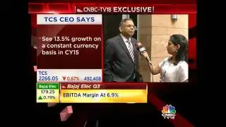 Have already crossed 13.5% growth in CY15 in constant currency terms: TCS