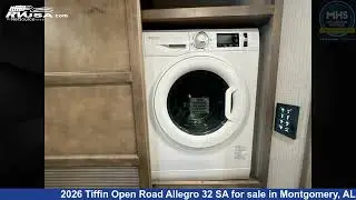 Marvelous 2026 Tiffin Open Road Allegro Class A RV For Sale in Montgomery, AL | RVUSA.com
