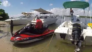 Boating fun with family and friends