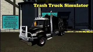 Give MAFIA Look to my Trash Truck | FREIGHT Modification | Trash Truck Simulator Gameplay