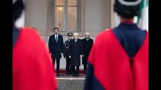 Mattarella riceve l’Emiro dello Stato del Qatar in visita di Stato