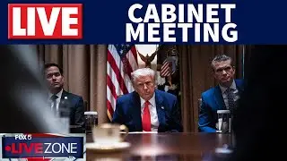 LIVE ZONE: President Trump holds a cabinet meeting, political analysis, & more | FOX 5 DC