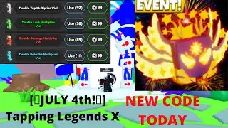 *1 NEW CODE* ALL WORKING IN TAPPING LEGENDS X JULY 2022! Roblox Simulator.