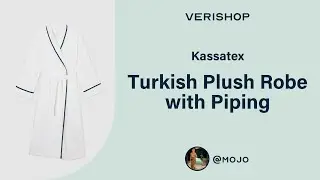 Kassatex Turkish Plush Robe with Piping  Review