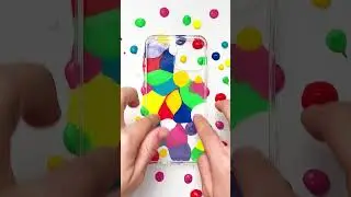 Colored Phone Case #satisfying #arting #art #creative