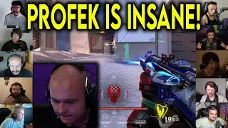 Valorant Streamers Reacts To BBL PROFEK Insane ACE Against TH In VCT