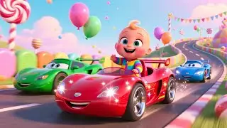 Zoom Zoom Race Car 🚗👶 | Fun Baby Song | Kids Nursery Rhymes | Toddler Learning Video