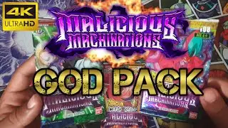 GOD PACK OPENING! Malicious Machinations in 4K UHD