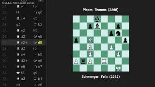 Four Knights Game Schmenger Felix 2262 vs Pieper Thomas 2268