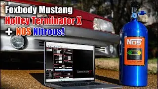 NOS Nitrous с Holley Terminator X на Foxbody Mustang