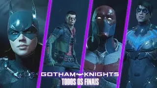 Gotham Knights - Todos os Finais (Final Batgirl/Final Robin/Capuz Vermelho/Asa Noturna) Dublado PS5