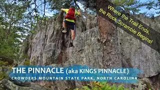 The Pinnacle Trail (Kings Pinnacle) | Crowders Mountain State Park | North Carolina | Rock Scramble