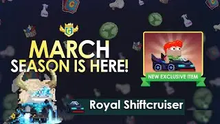 Review Royal Grow Pass March 2025 | Royal Shiftcruiser Growtopia